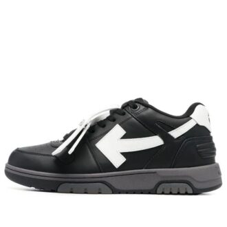 Out Of Office Low-Top Sneakers “Black White”