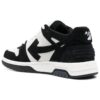 Out Of Office Low-Top Sneakers “Black White”