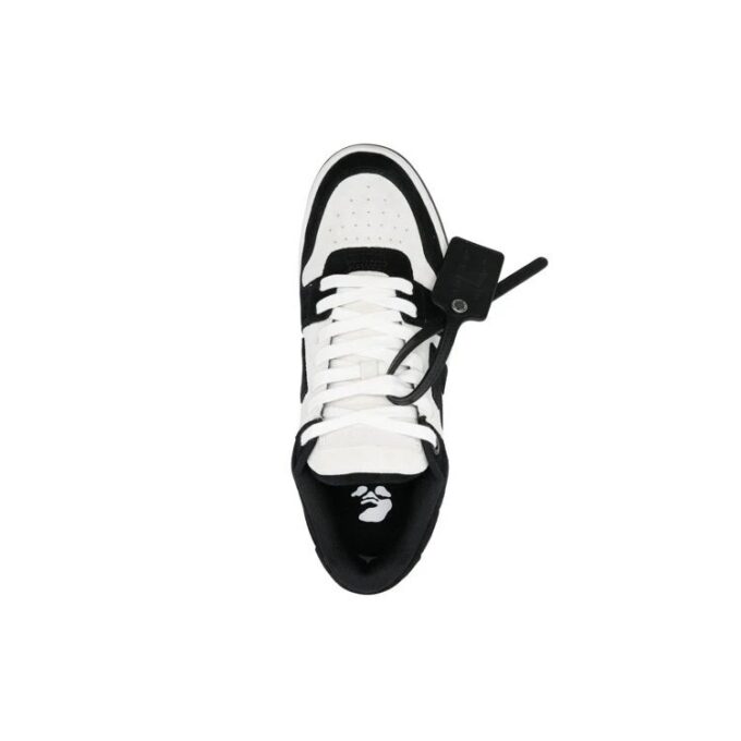 Out Of Office Low-Top Sneakers “Black White”