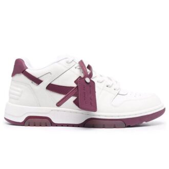 Out Of Office Low-Top Sneakers Deep-Wine “Red White”