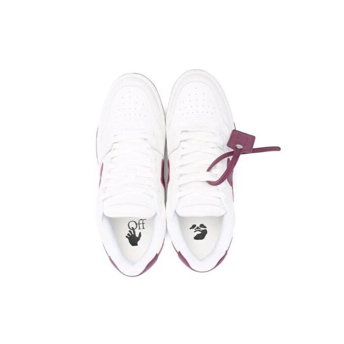Out Of Office Low-Top Sneakers Deep-Wine “Red White”