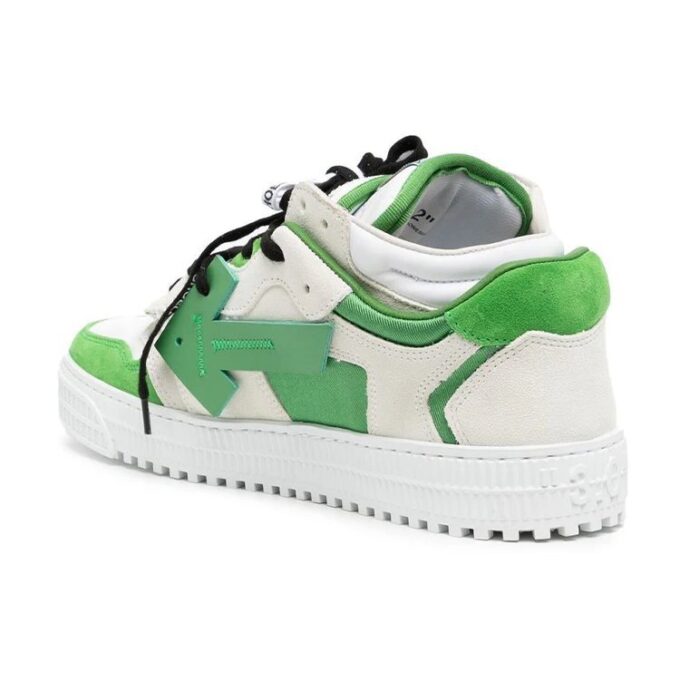 Out Of Office Low-Top Sneakers “Green White Black”