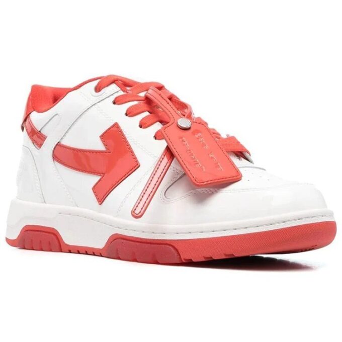 Out Of Office Low-Top Sneakers “Red White”