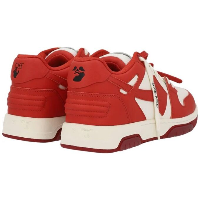 Out Of Office Low-Top Sneakers “Red White”