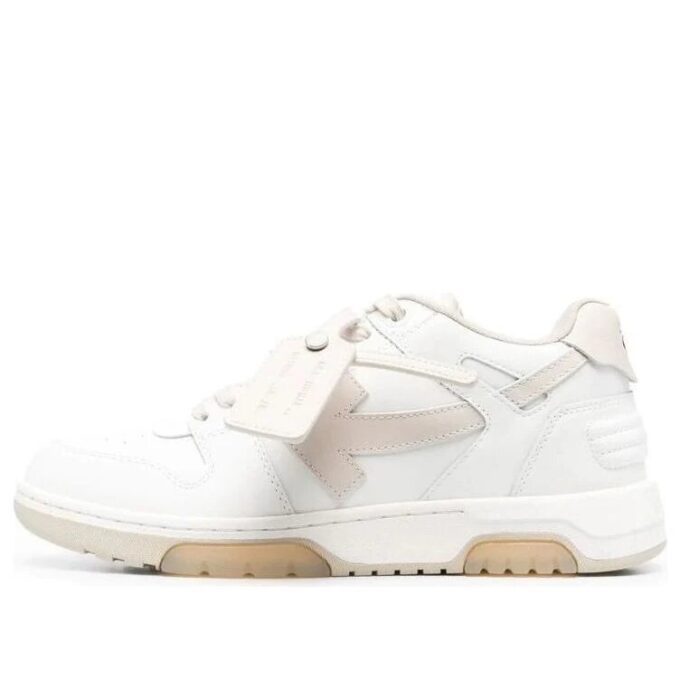 Out Of Office Low-Top Sneakers “White Beige”