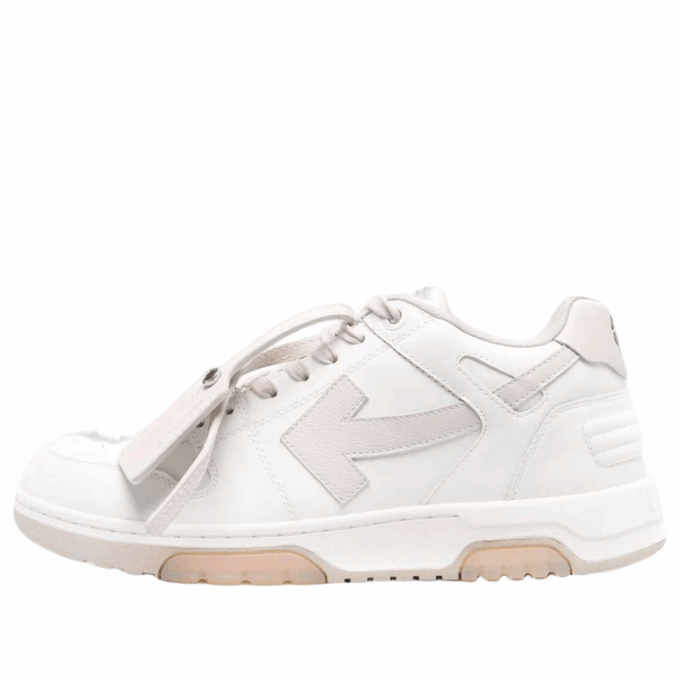 Out Of Office Low-Top Sneakers “White Beige”