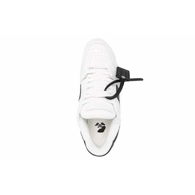 Out Of Office Low-Top Sneakers “White Black”