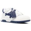 Out Of Office Low-Top Sneakers “White Navy”