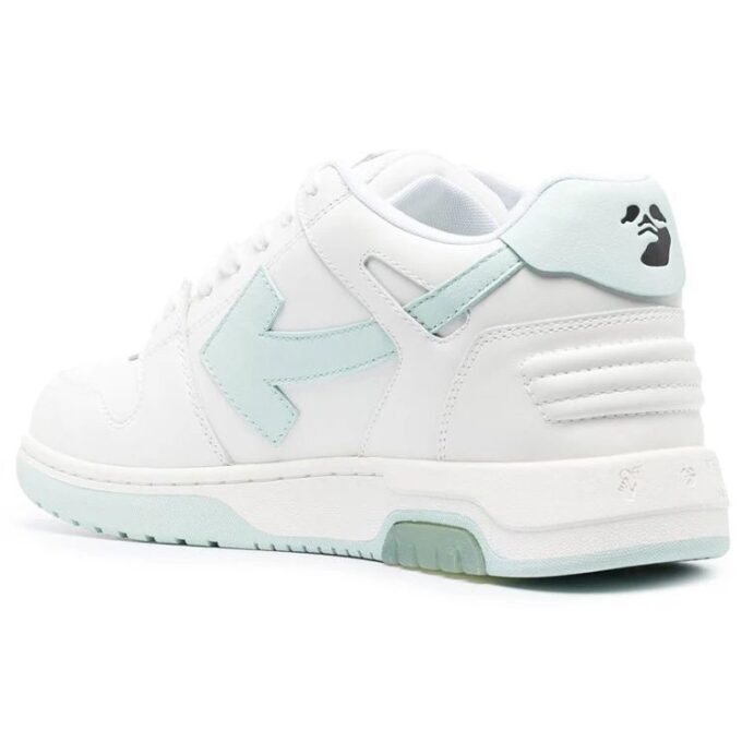 Out Of Office Low-Top Sneakers “White Teal”