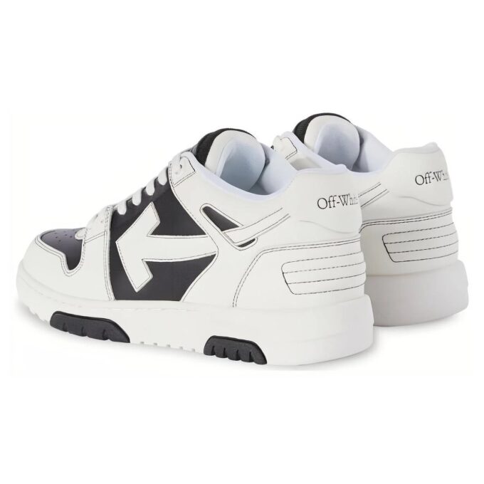 Out Of Office OOO Low Tops “Black White”