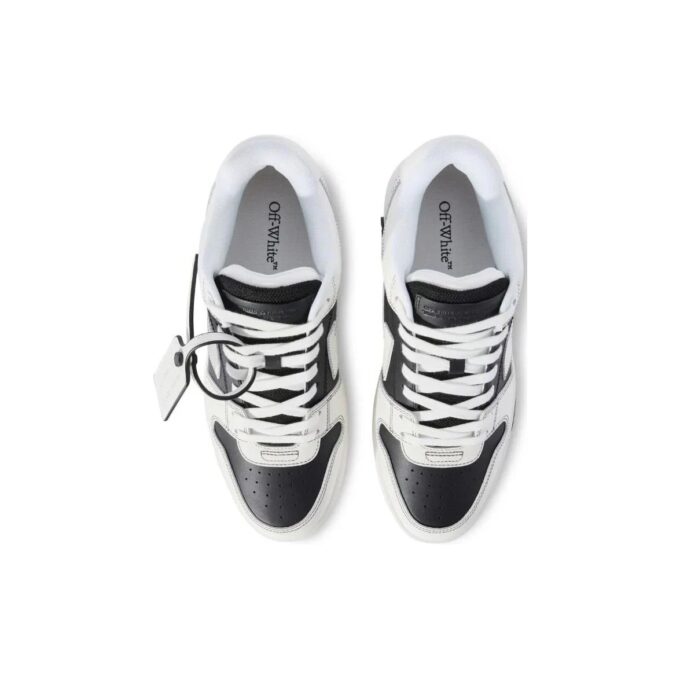 Out Of Office OOO Low Tops “Black White”