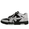 Out Of Office “OOO” Low Tops “Light Grey Black Suede”
