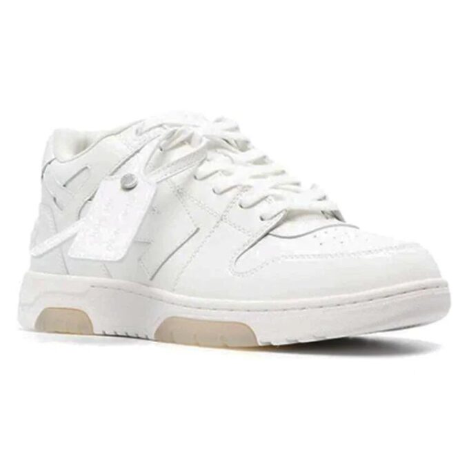 Out Of Office Panelled Sneakers “White”