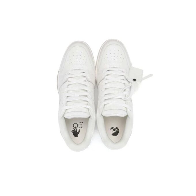 Out Of Office Panelled Sneakers “White”