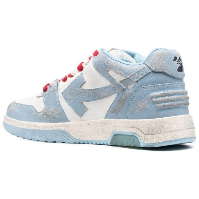 Out Of Office Vintage Leather “Blue White Red”