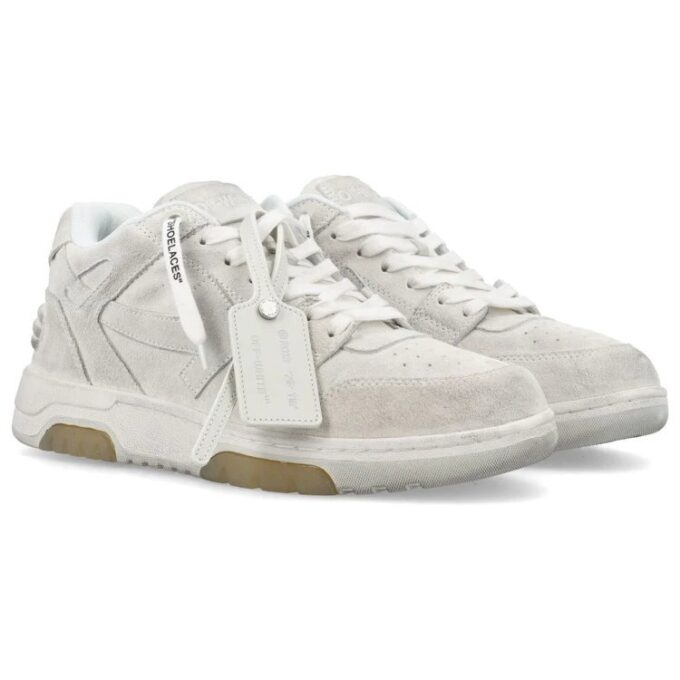 Out Of Office Vintage Leather “Grey White”