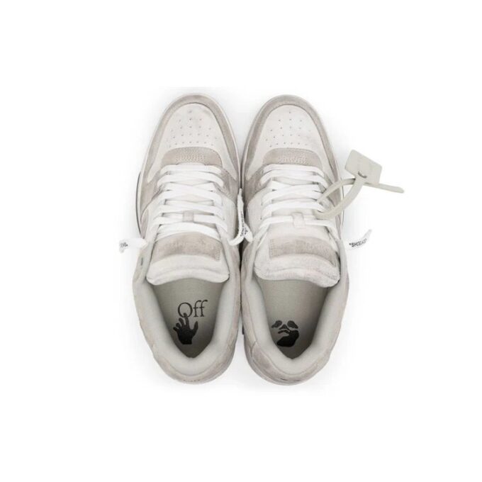 Out Of Office Vintage Leather “Grey White”