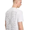 Outline Double Arrow Slim T-shirt Outline Double Arrow Slim T-shirt