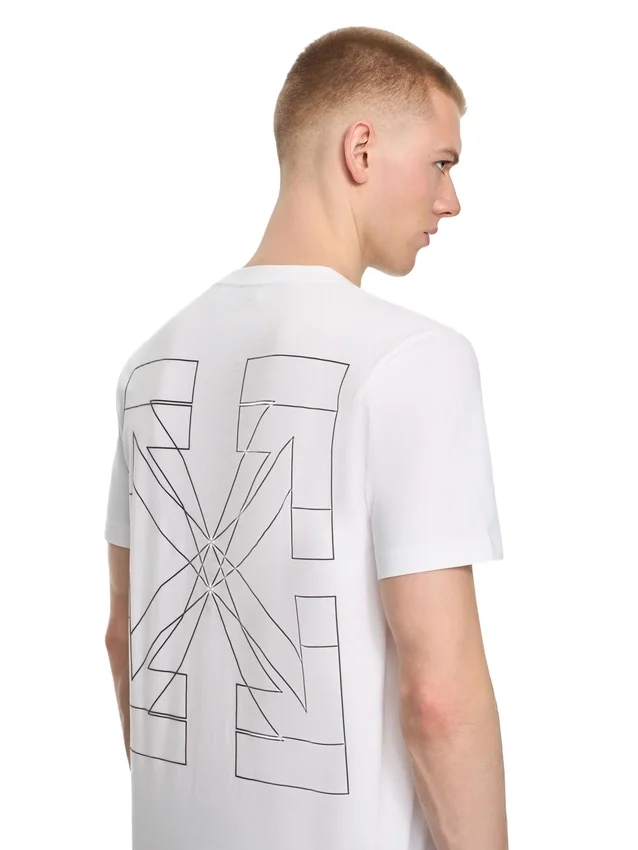 Outline Double Arrow Slim T-shirt Outline Double Arrow Slim T-shirt