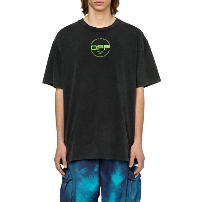 Oversized Fit Hand Black/Multicolor