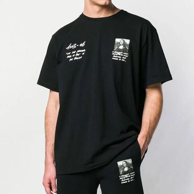 SS19 Mona Lisa Print Short Sleeve
