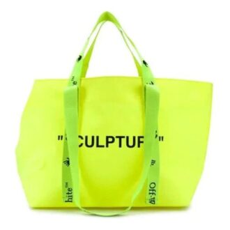 OW Printing Tote Bag Yellow