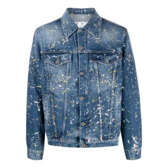 Paint Skate Denim Jacket “Blue”