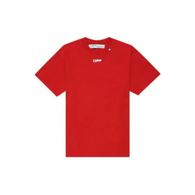 Painting Arrow Printing Short Sleeve Red