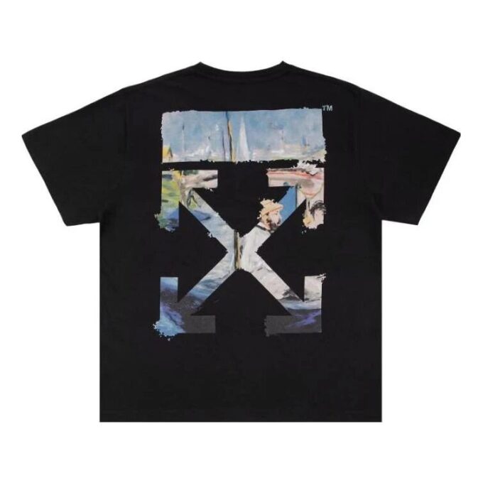 Painting Arrows Cotton Short Sleeve