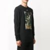 Painting Printing Long Sleeves Black