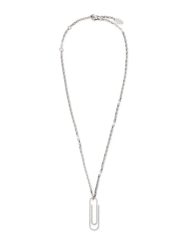 Paperclip Strass Necklace Paperclip Strass Necklace