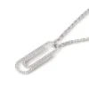 Paperclip Strass Necklace Paperclip Strass Necklace