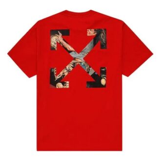 Pascal Arrow Applique Tee Men’ s Red