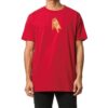 Pascal Logo Skeleton Large Printing Short Sleeve Red