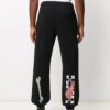 Pascal Pill Applique Sports Pants Men’ s Black