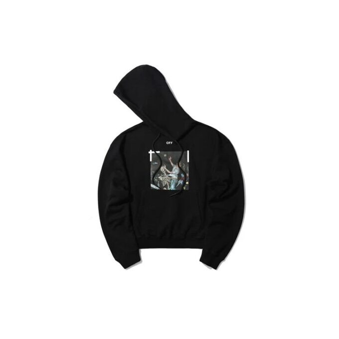 Pascal Print Over Hood “Black/White”