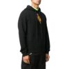 Pascal Printing Hooded Pullover Men Black