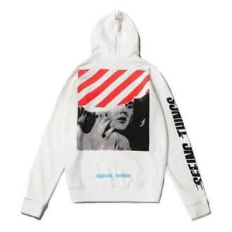 Photocopy Hooded Sweatshirt “White”