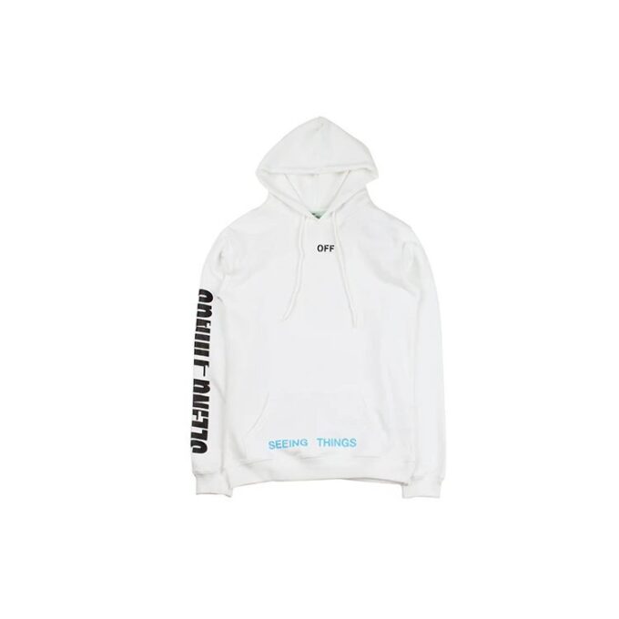 Photocopy Hooded Sweatshirt “White”