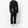 Plaid Pockets Buttoned Oversized Shirt