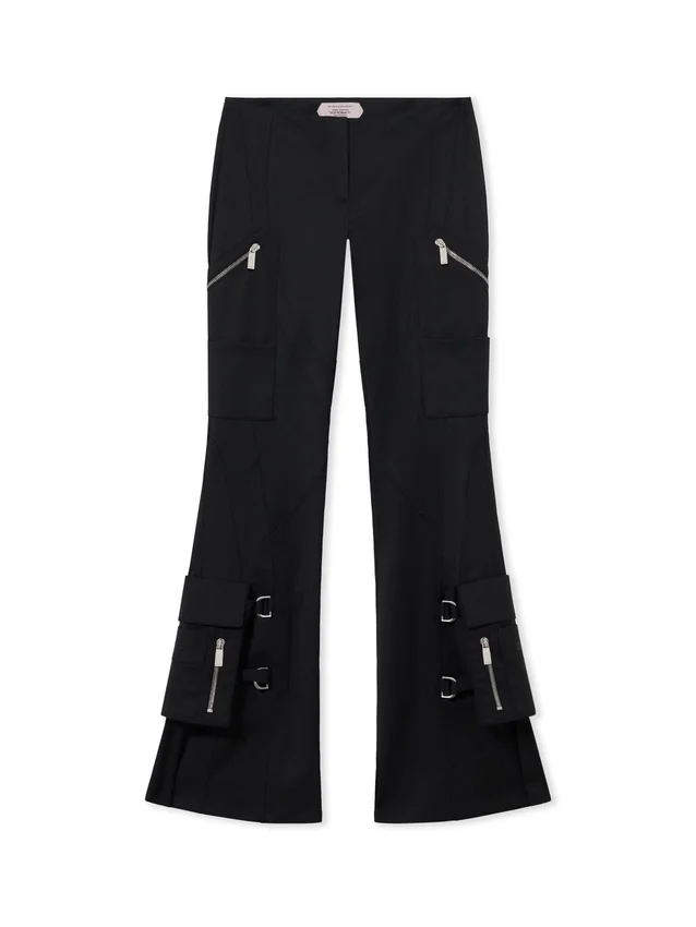 Pocket Belt Flare Pants Pocket Belt Flare Pants