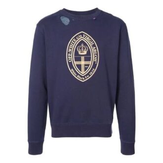 Printing Casual Solid Color Version Dark Blue