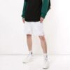 Printing Hollow Out Design Shorts White