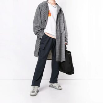 Printing Loose Round Neck White