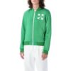 Printing Pattern Zipper Jacket Green