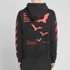 Printing Pullover Loose Fit Unisex Black