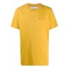 Printing Round Neck Short Sleeve Yellow