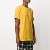 Printing Round Neck Short Sleeve Yellow