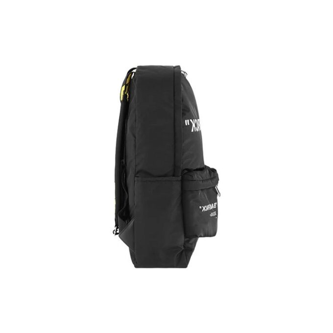 Quote Backpack “Black White”