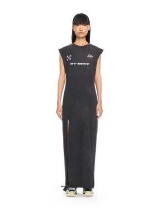 Racer Loose Jersey Dress